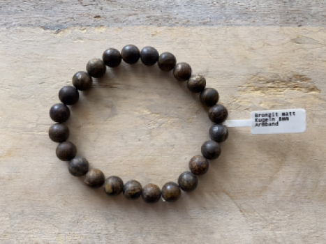Armband Bronzit matt