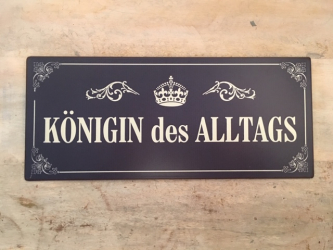 Blechschild