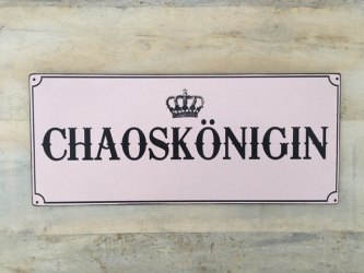 Blechschild