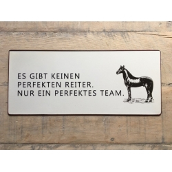 Blechschild