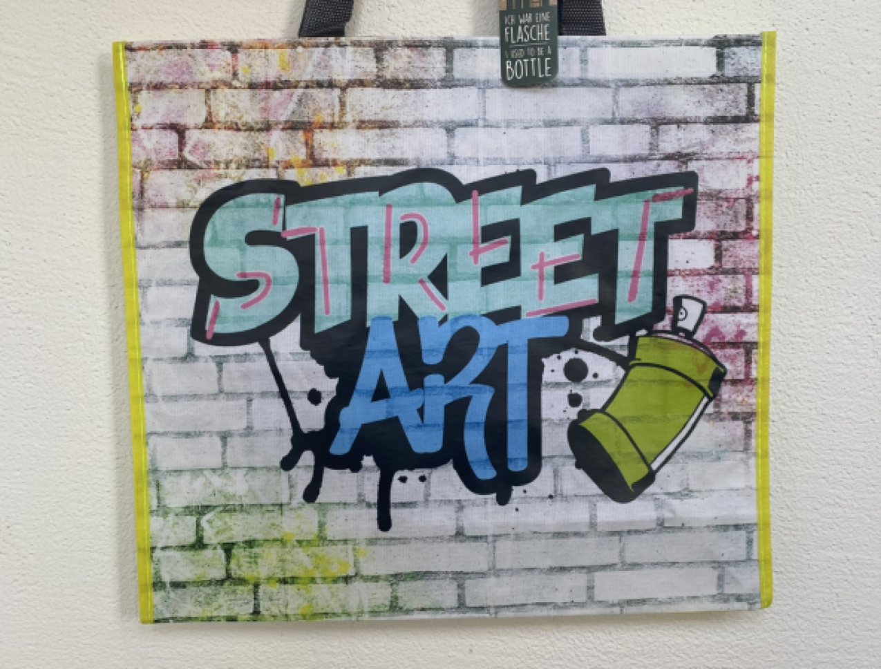 Street Art Recycling Tasche