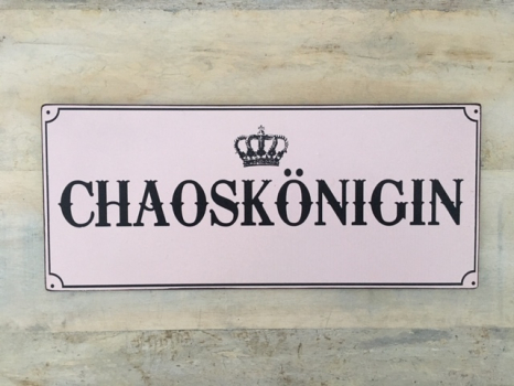 Blechschild